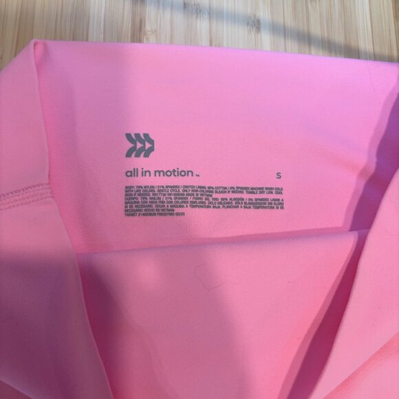 All In Motion Candy Pink Exercise Running Workout Pants Size Small - Picture 4 of 6